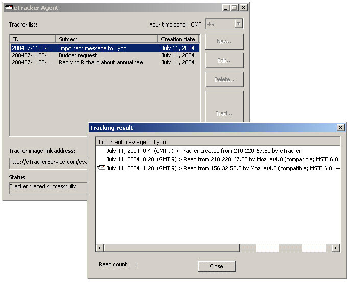  eTracker Agent