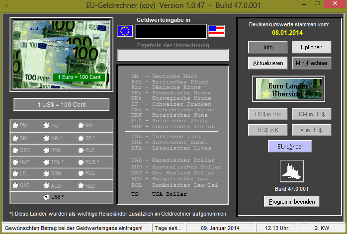 EU-Geldrechner