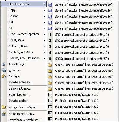 Excel-Tuning Add-In