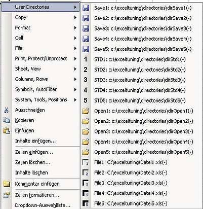 Excel-Tuning Add-In