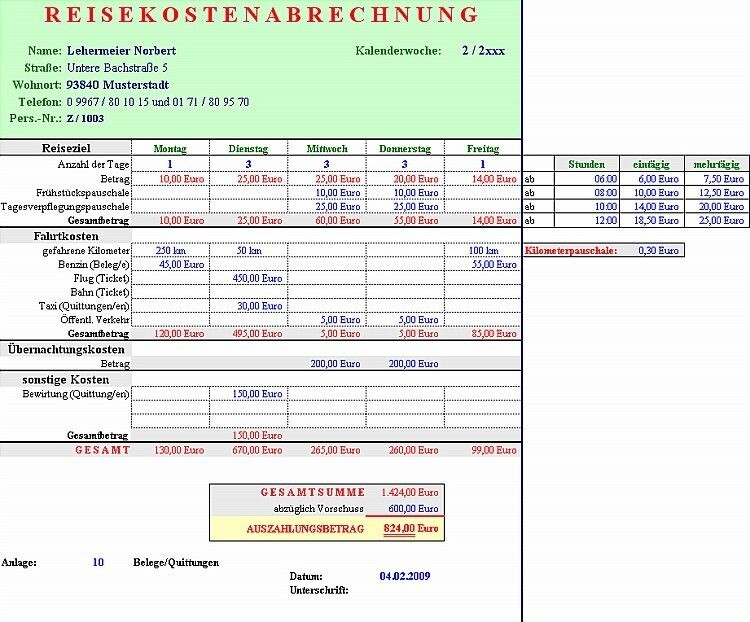 Excel Vorlagen Auto