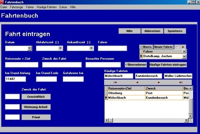  Fahrtenbuch
