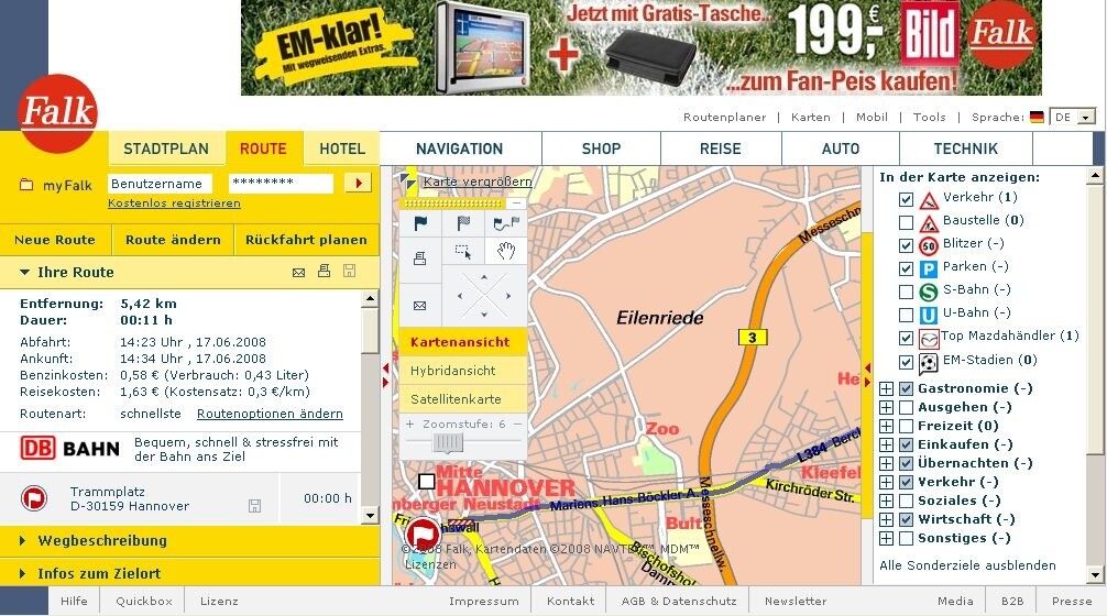Falk Route