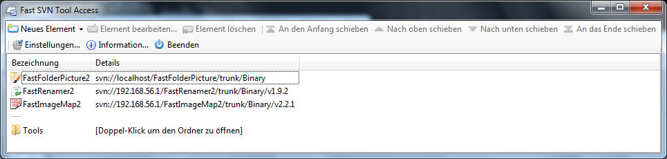  Fast SVN Tool Access