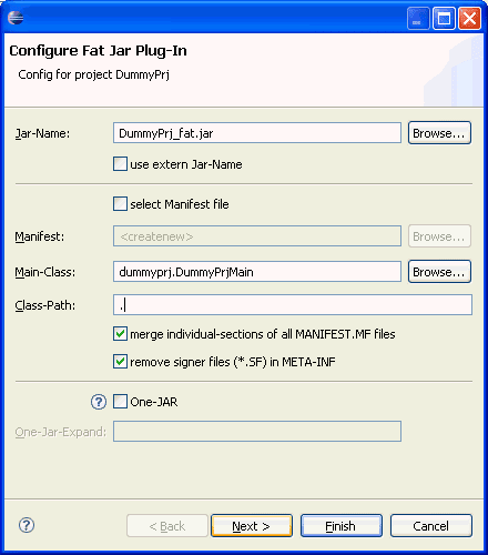 Fat Jar Eclipse Plug-In (fjep)