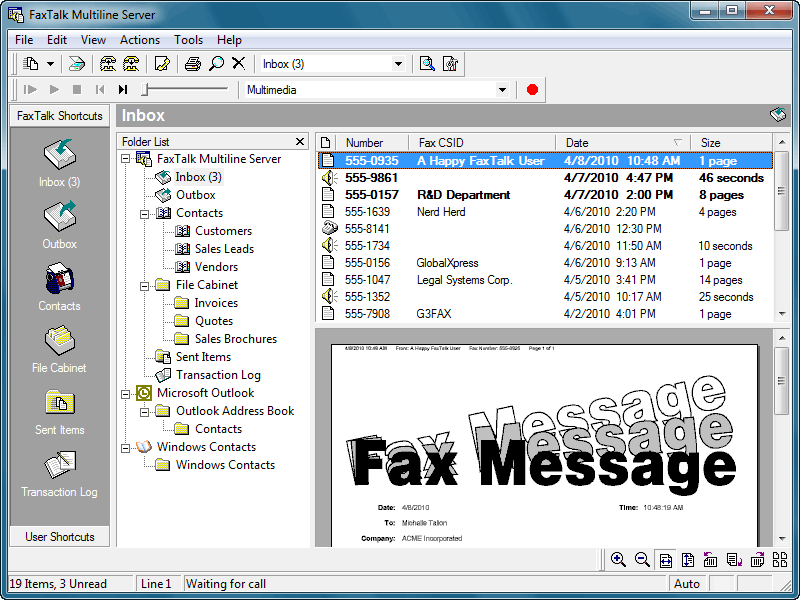  FaxTalk Multiline Server