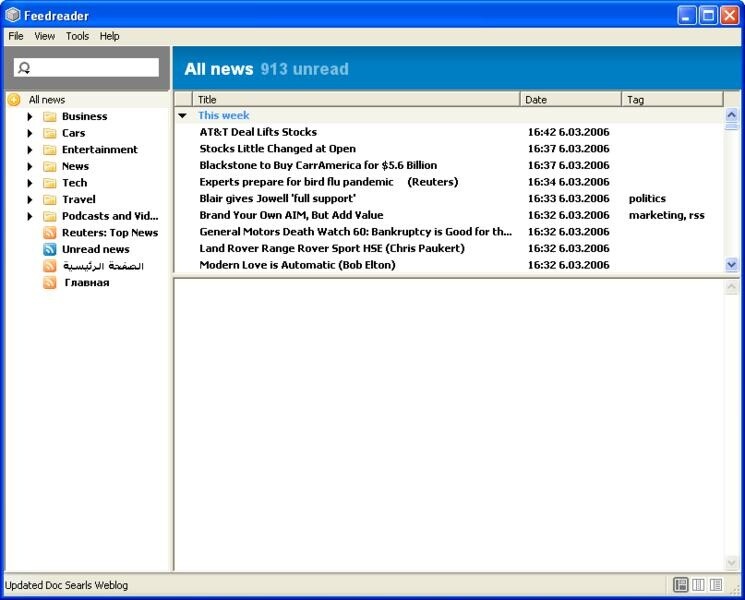 Feedreader