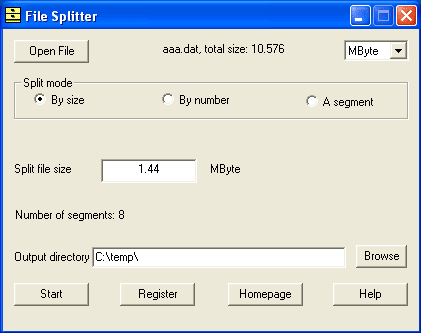 File Splitter