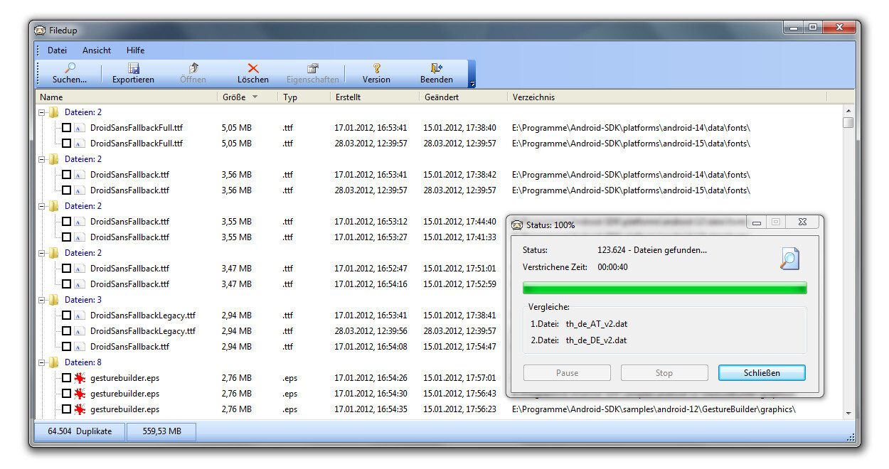 Filedup