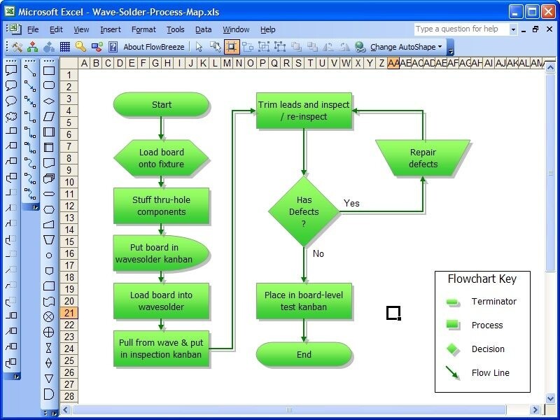 FlowBreeze Flowchart Software Standard Edition