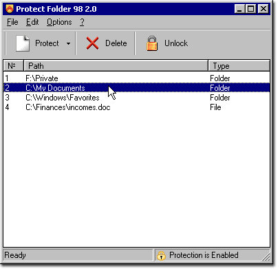 Folder Crypto Password