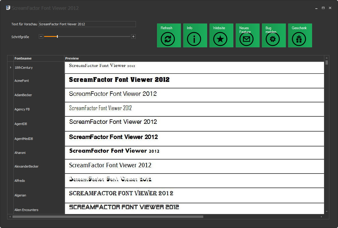 Font Viewer Free