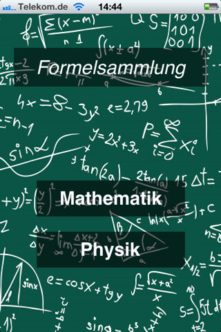 Formelsammlung