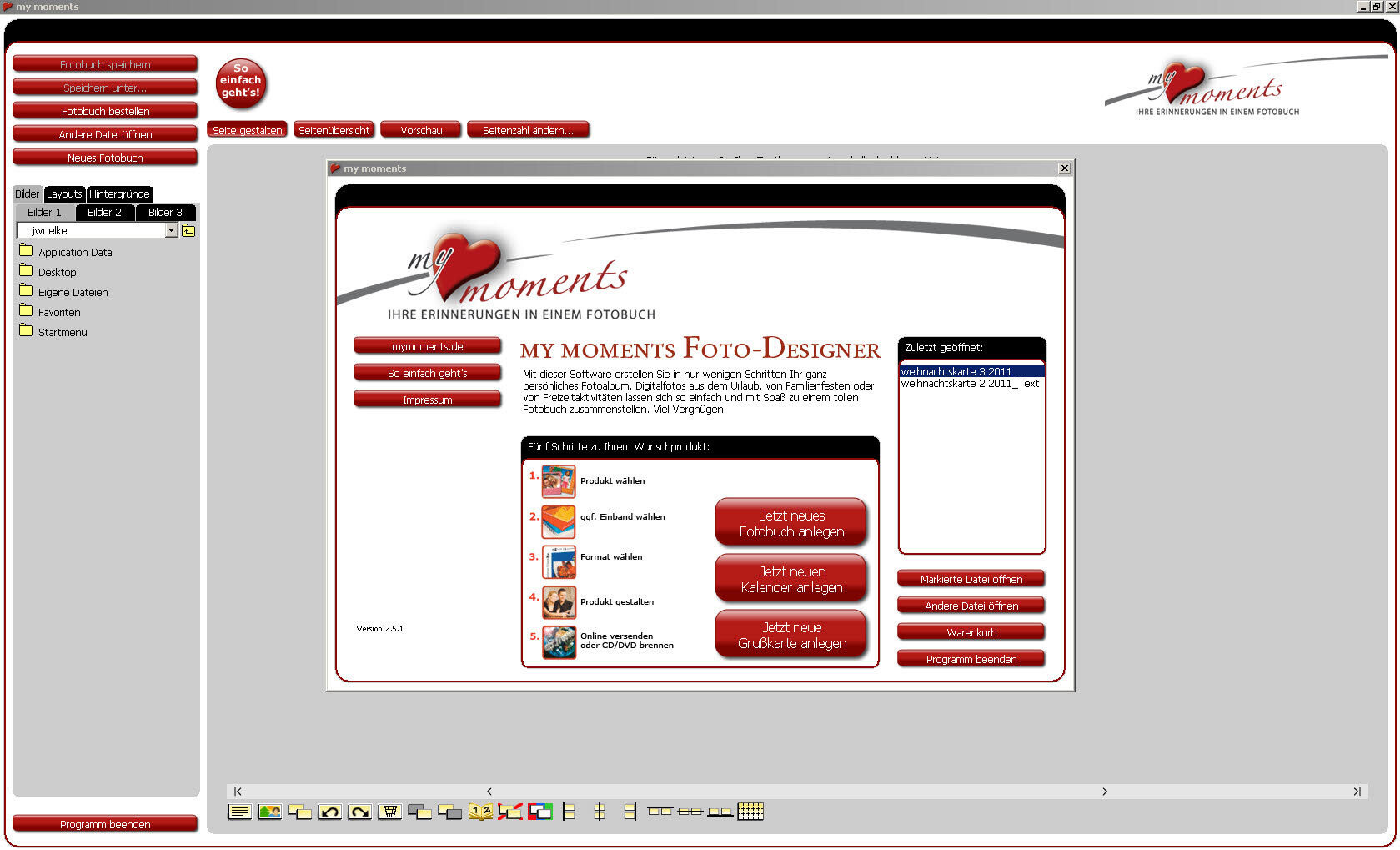 Fotobuch-Software