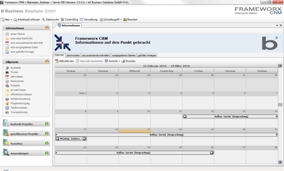 Frameworx CRM