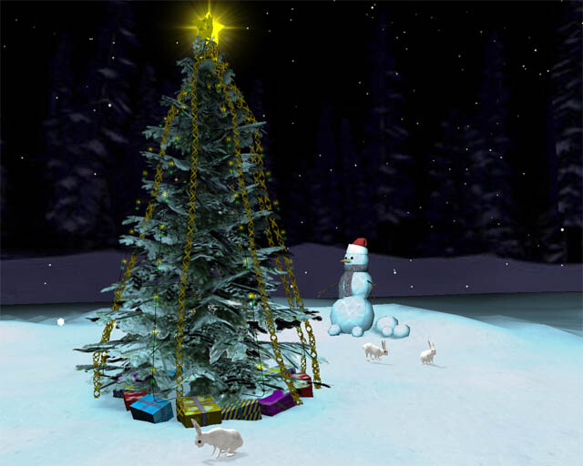  Free Christmas Tree 3D Screensaver