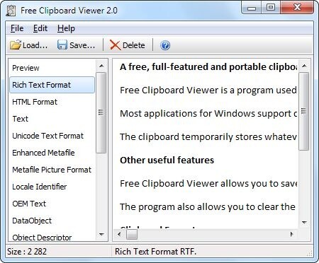 Free Clipboard Viewer
