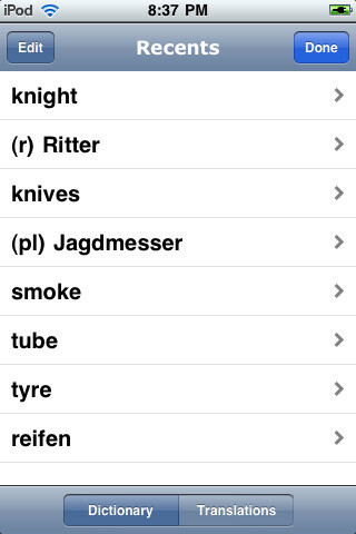  German English Dictionary & Translator