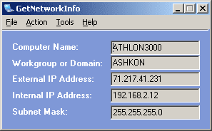 GetNetworkInfo