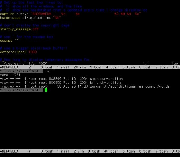  GNU Screen