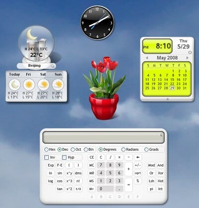 Google Gadgets for Linux