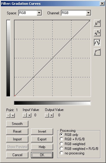 Gradation Curves Plugin