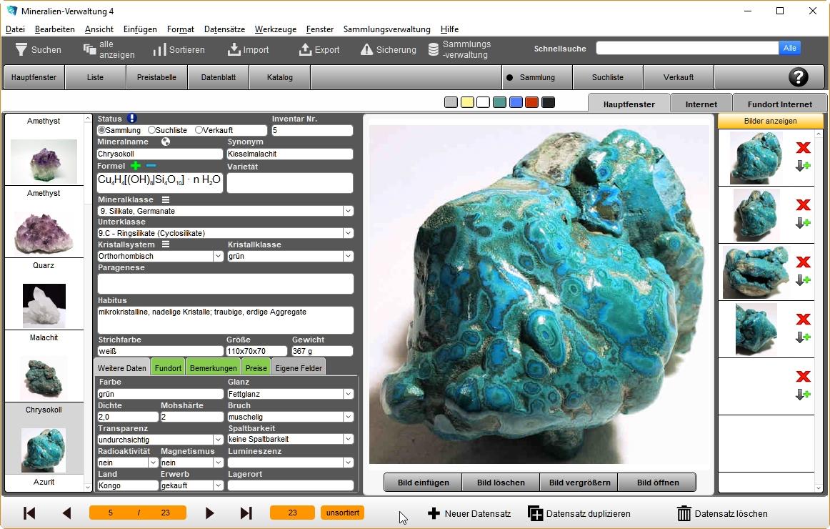  GS Mineralien-Verwaltung