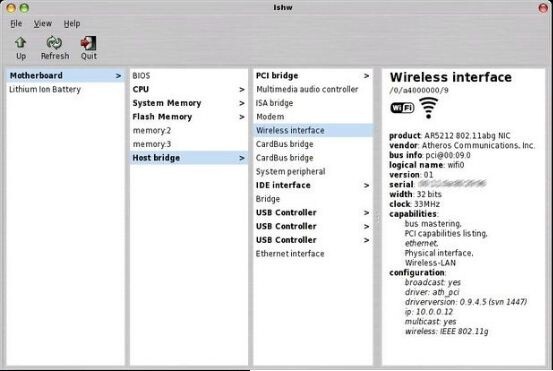  Hardware Lister (lshw)