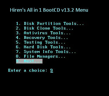 hirens boot cd iso to usb
