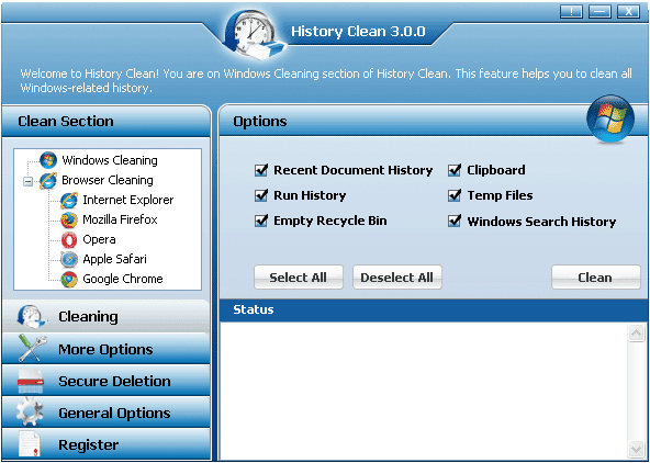 History Clean
