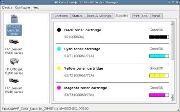 HP Linux Imaging and Printing