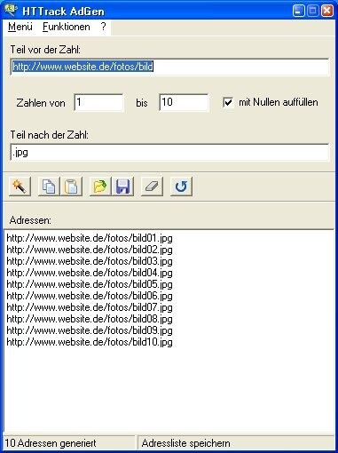 HTTrack AdGen