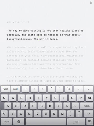 iA Writer - App für iPad und iPhone
