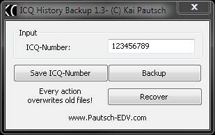  ICQ History Backup