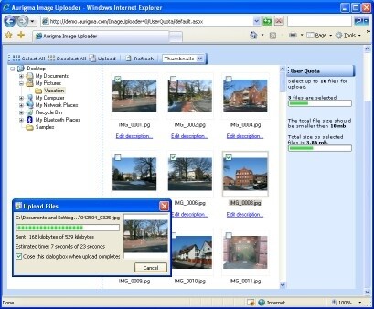 Image Uploader Dual