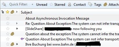  Indikator für persönliche Nachrichten