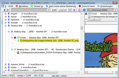  inEx (information explorer)