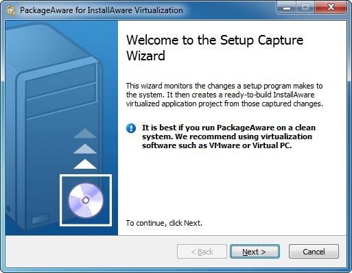 InstallAware Application Virtualization