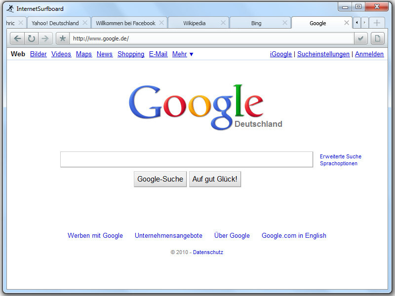 Internet Surfboard (WeltweitimnetzBrowser)
