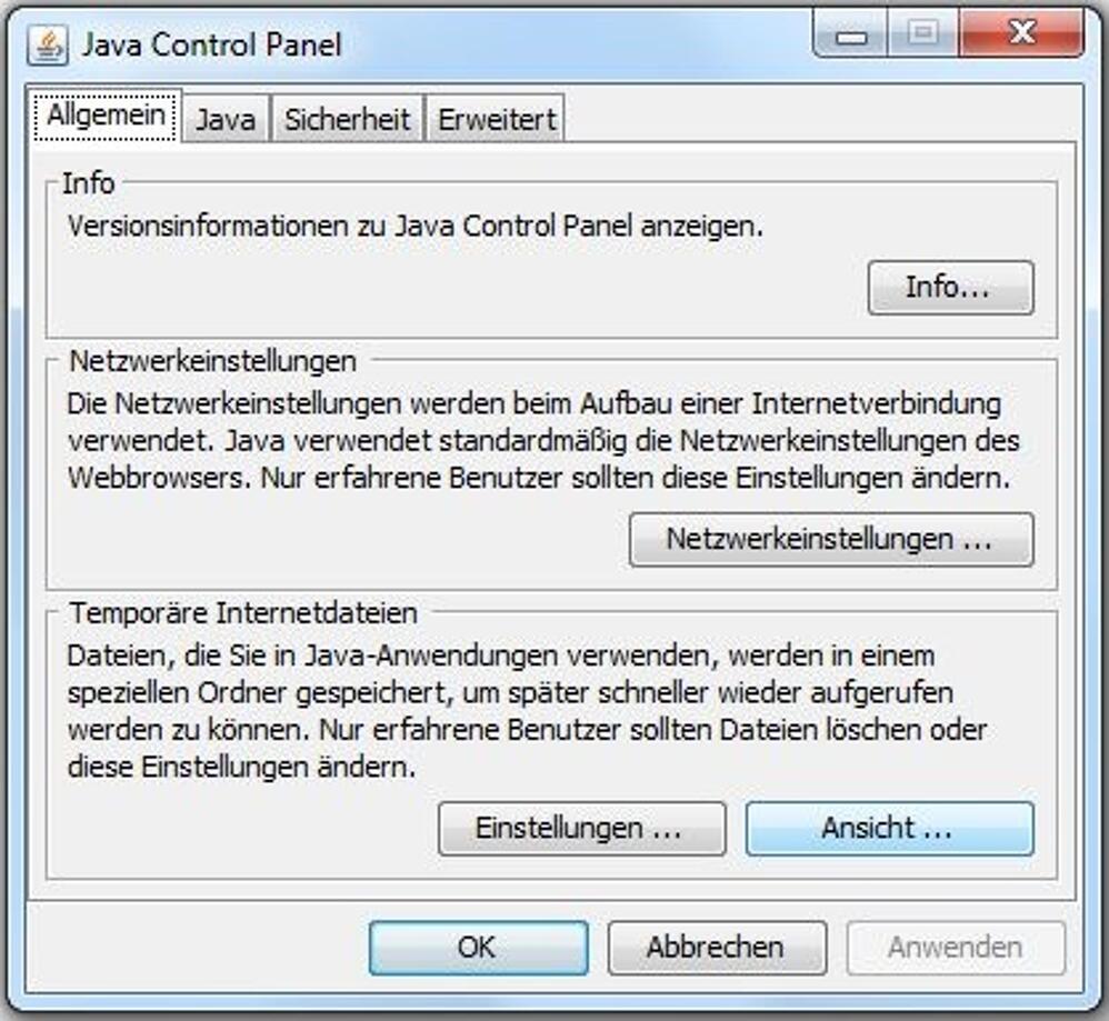 Windows java runtime