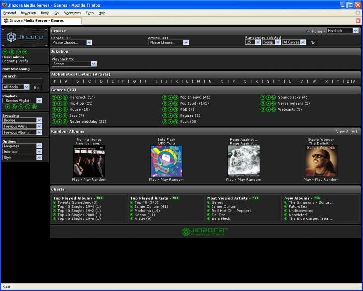  Jinzora Media Server