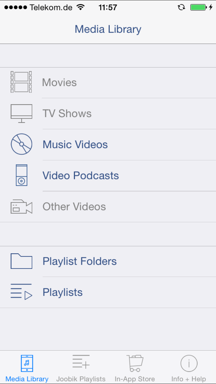  Joobik Player - iTunes Video Playlists