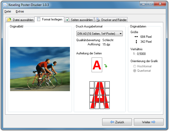 Keseling Poster-Drucker