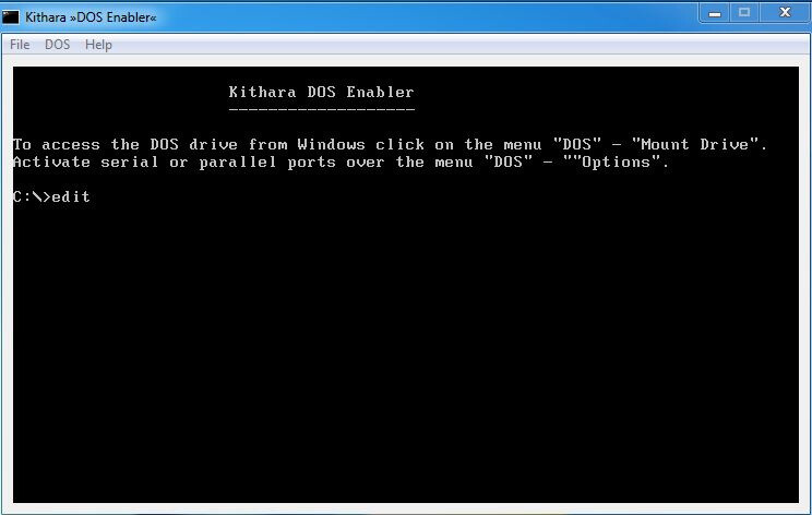  Kithara DOS Enabler