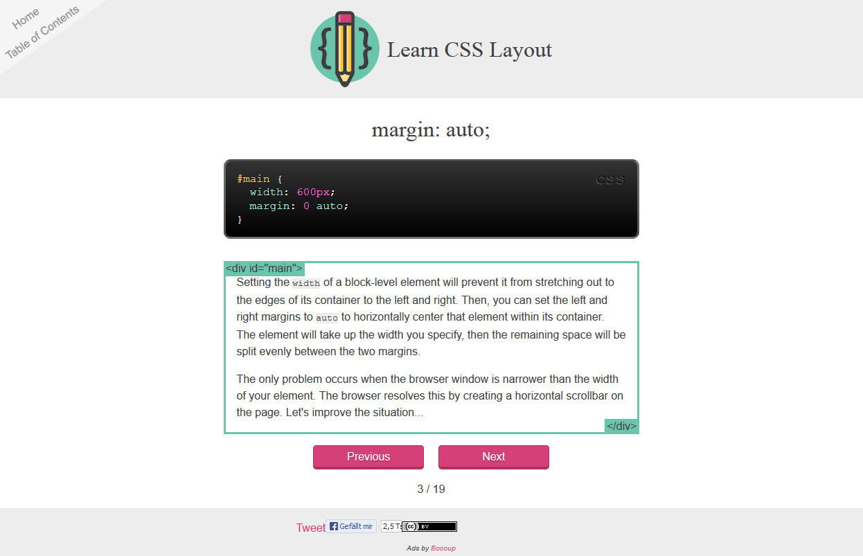 Learn CSS Layout