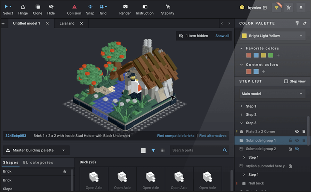 Lego digital designer best sale 4.4