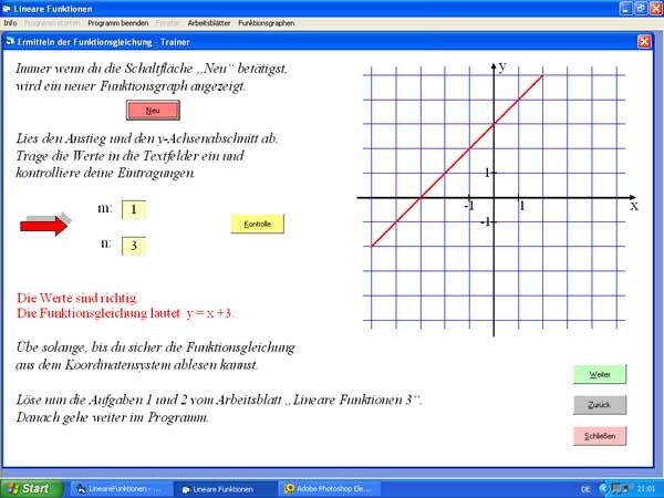 Lineare Funktionen