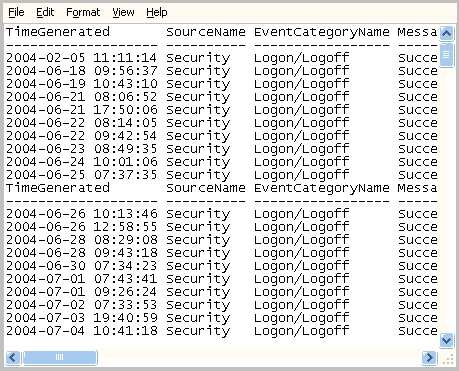 Log Parser