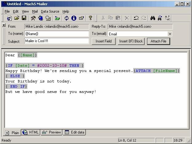 Mach5 Mailer Free