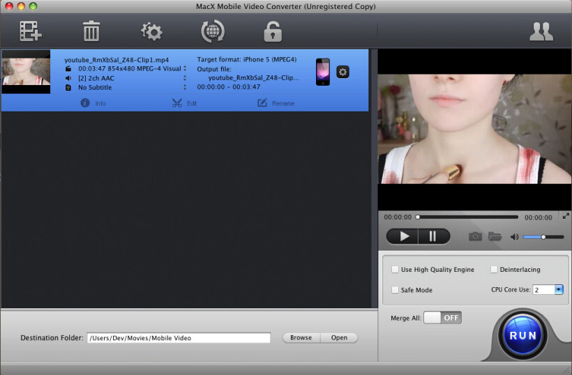  MacX Mobile Video Converter